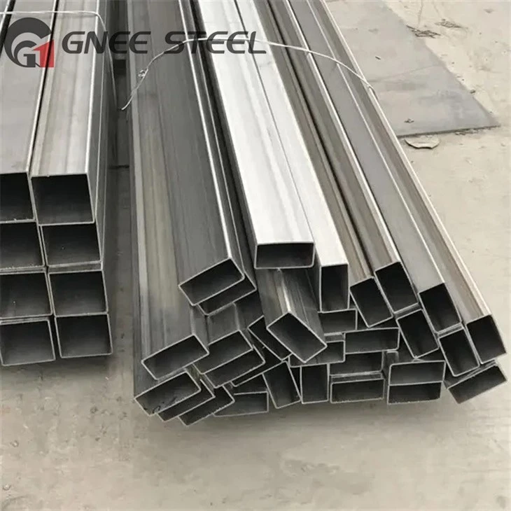Seamless 022Cr17Ni12Mo2N Stainless Steel Square Tube